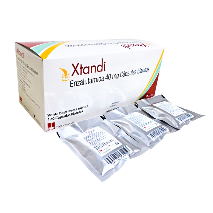 Xtandi 40Mg Enzalutamida X 120 Capsulas