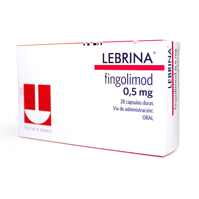 Lebrina Fingolimod 0.5Mg X Capsula