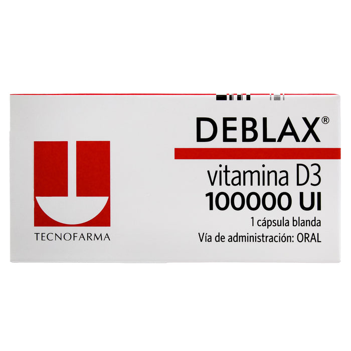 Deblax 100000Ui Vitamina D3 X Caja