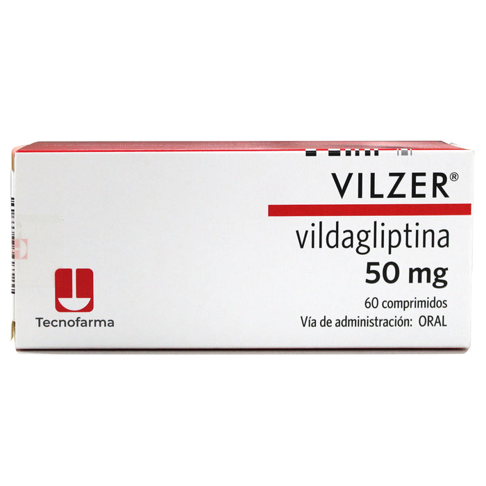 Vilzer 50Mg Vildagliptina X Comprimido