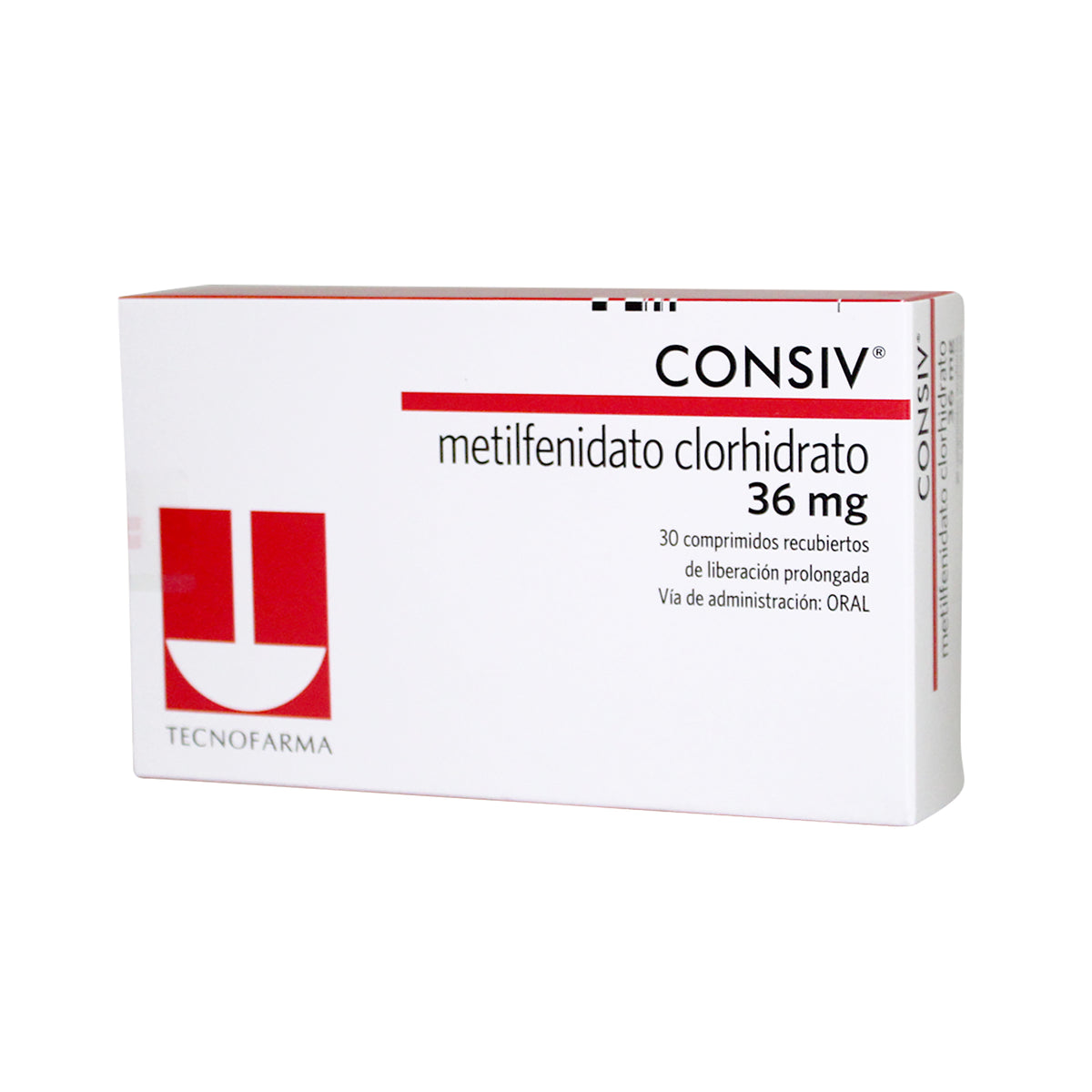 Consiv Metilfenidato Clorhidrato 36Mg X Comprimido— Farmacorp