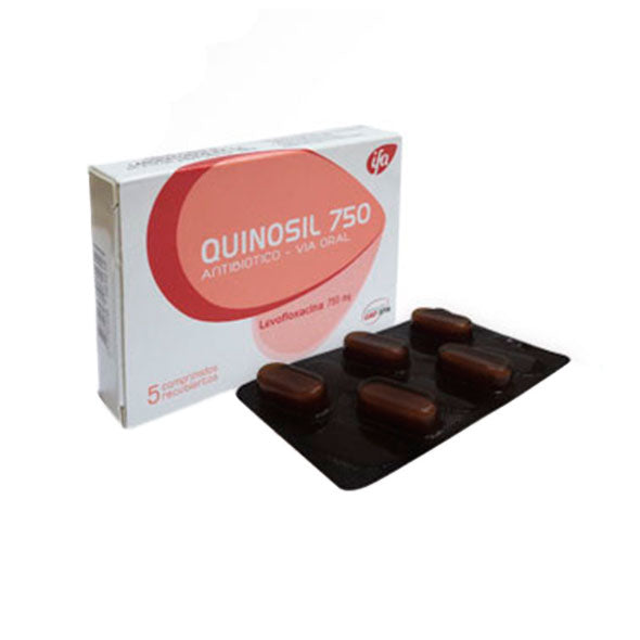 Quinosil 750 Levofloxacina 750Mg X Tableta