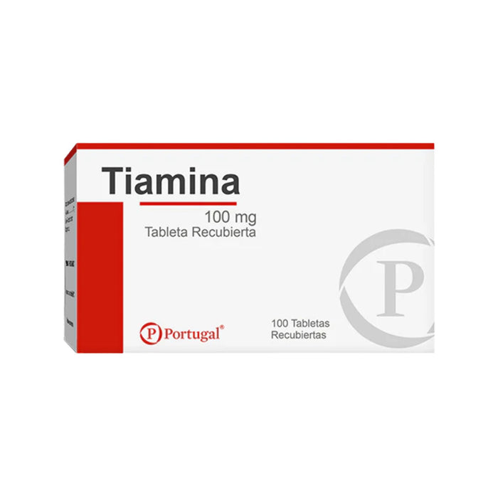 Tiamina 100Mg Vitamina B1 X Tableta