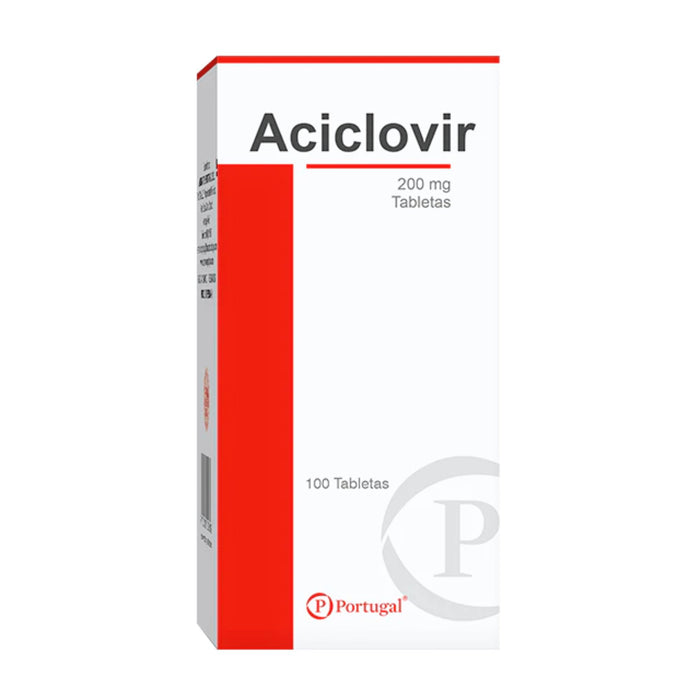 Aciclovir 200Mg X 100 Tabletas