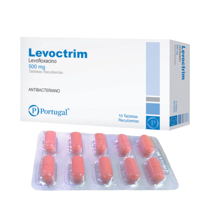 Levoctrim 500Mg Levofloxacino X Tableta