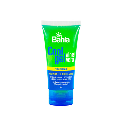Envase de gel post solar Bahia Cool de aloe vera.