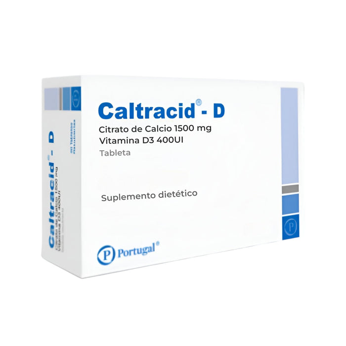 Caltracid-D Calcio / Vitamina D3 X Tableta