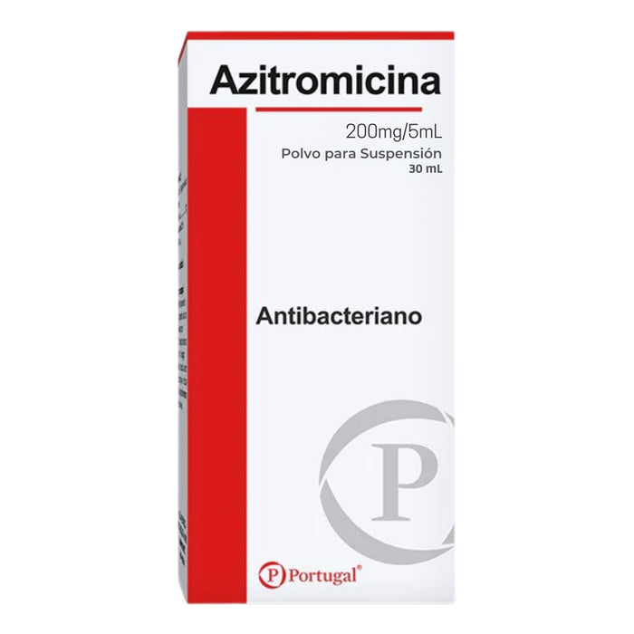 Azitromicina 200Mg/5Ml Suspensión X 30Ml