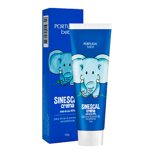 Crema Portugal Bebé Sinescal Óxido De Zinc 40% X 120G