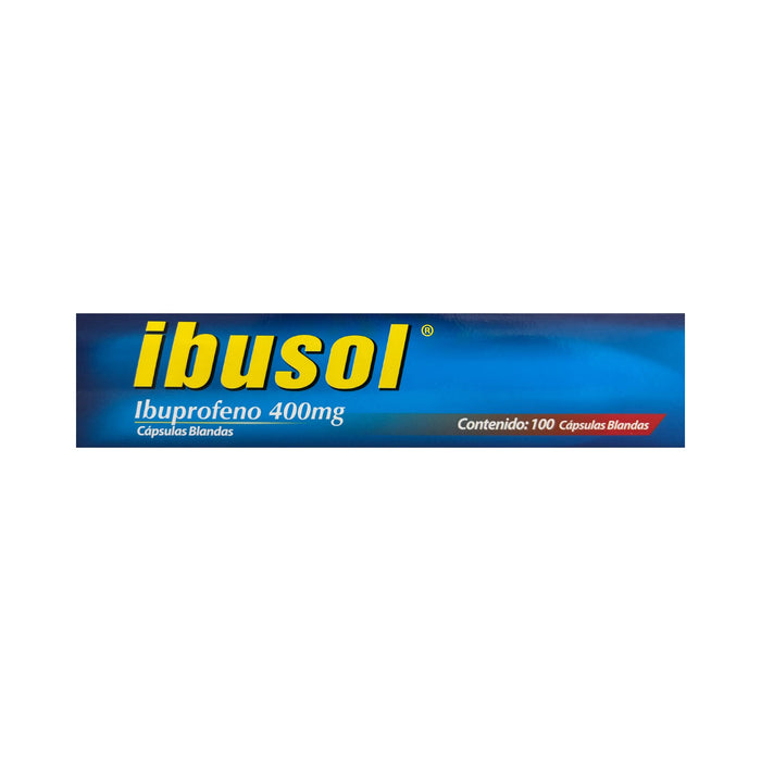 Ibusol Ibuprofeno 400Mg X Cápsula
