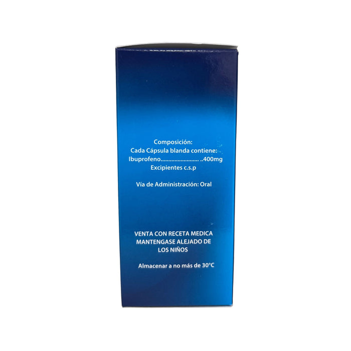 Ibusol Ibuprofeno 400Mg X Cápsula