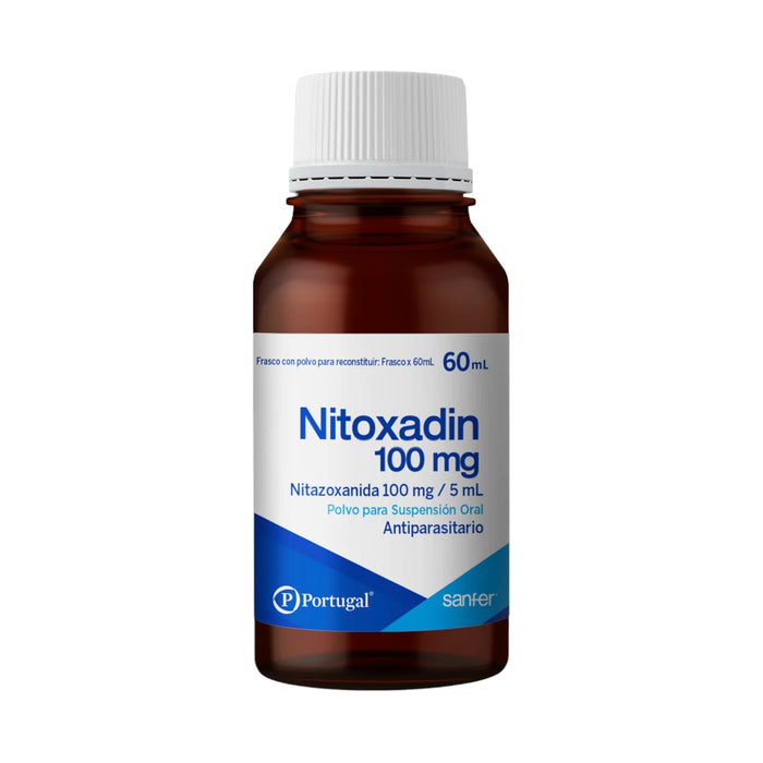 Nitoxadin 100Mg/ 5Ml Nitazoxanida X 60Ml