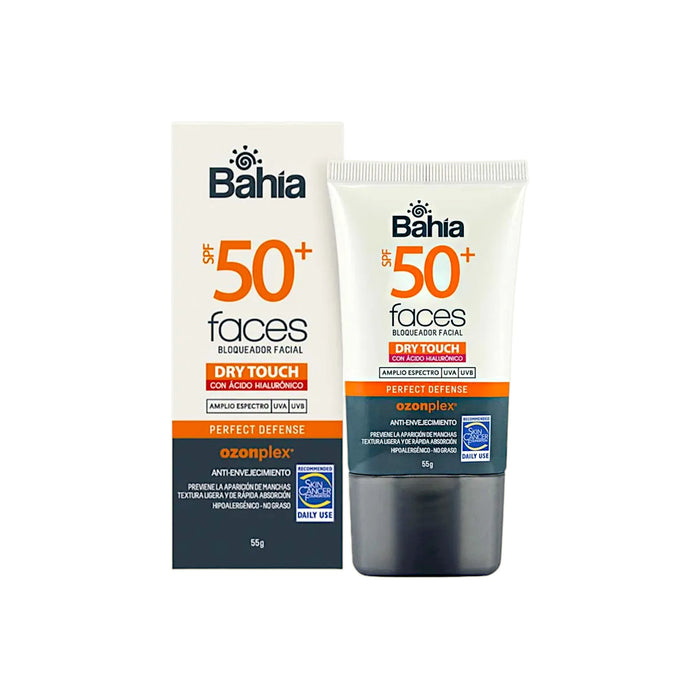 Bloqueador Facial Bahia Faces Dry Touch Spf50+ X 55G