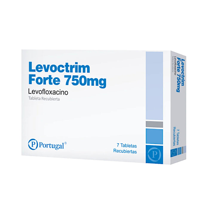 Levoctrim Forte 750Mg Levofloxacino X Tableta