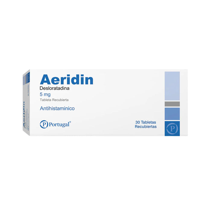 Aeridin 5Mg Desloratadina X Tableta