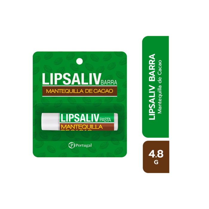 Balsamo Labial Portugal Lipsaliv Mantequilla De Cacao X 4.8G