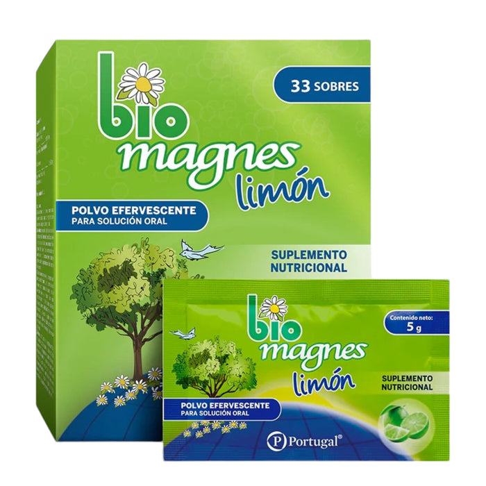 Efervescentes Biomagnes Magnesio / Zinc X Sobre