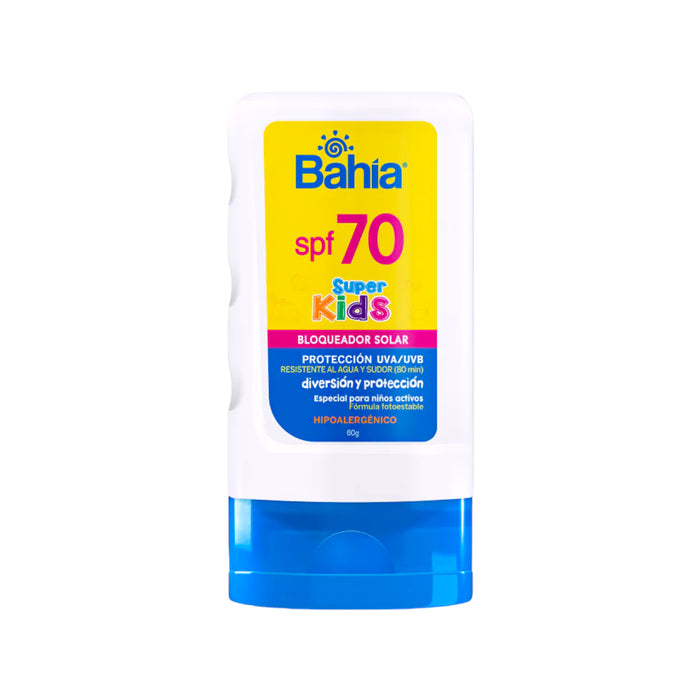 Bloqueador Solar Bahia Super Kids Spf 70 X 60G