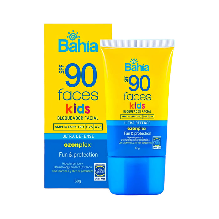 Bloqueador Solar Bahia Kids Facial Spf 90 X 60G