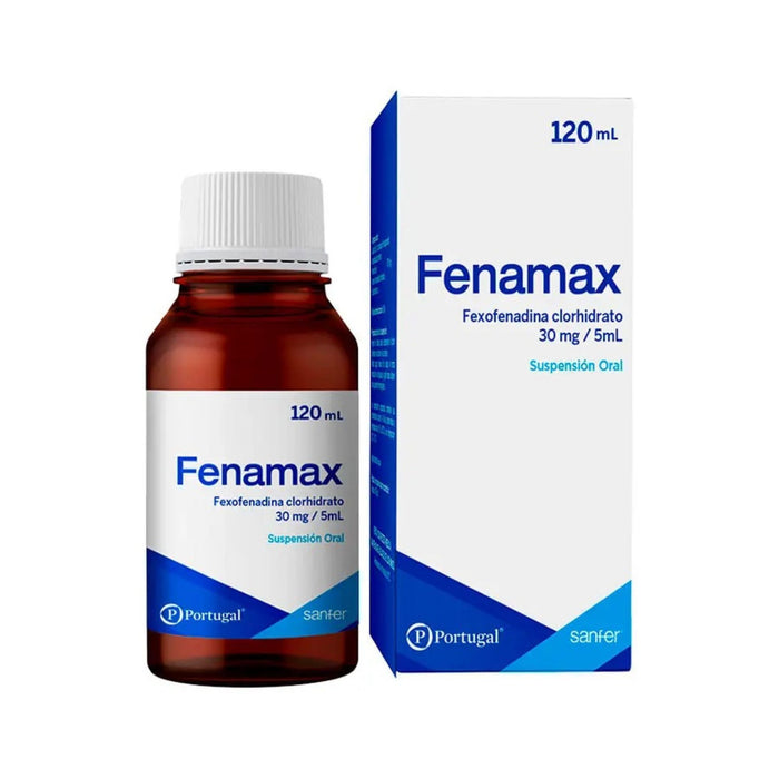 Fenamax Fexofenadina 30Mg/5Ml Suspensión X 120Ml