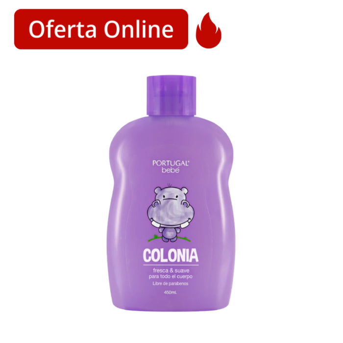 Colonia Portugal Bebé Fresca Y Suave X 450Ml