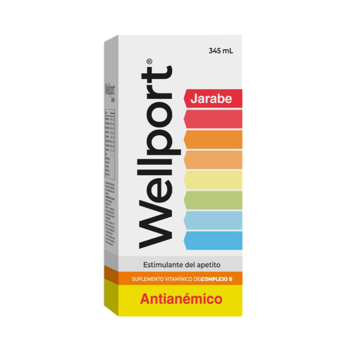 Wellport Antianemico Jarabe X 345Ml