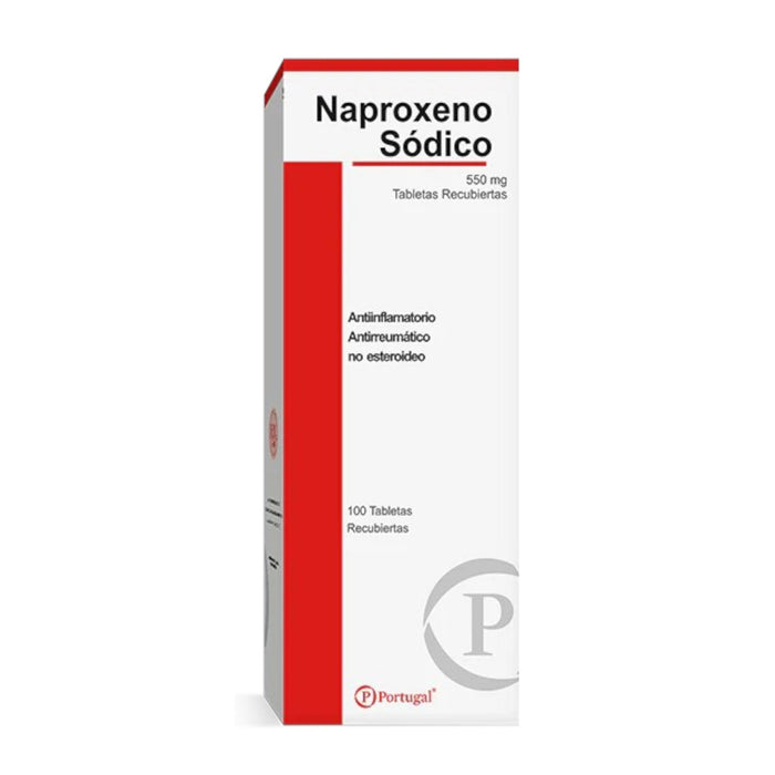 Naproxeno 550Mg X 100 Tab