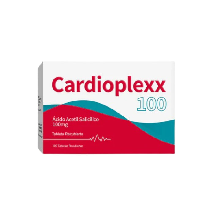 Cardioplexx 100Mg Acido Acetil Salicílico X Tableta