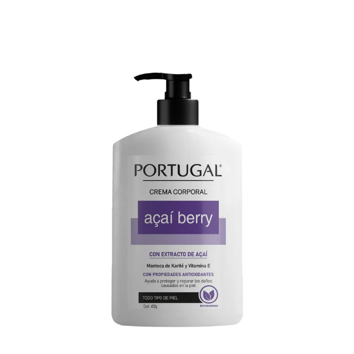 Crema Corporal Portugal Acai Berry X 450G