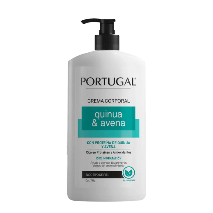Crema Corporal Portugal Quinua Y Avena X 700G