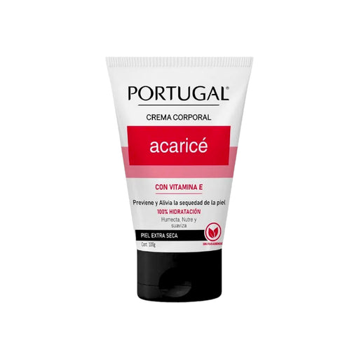Envase de Crema Corporal Portugal Acarice de 100g.