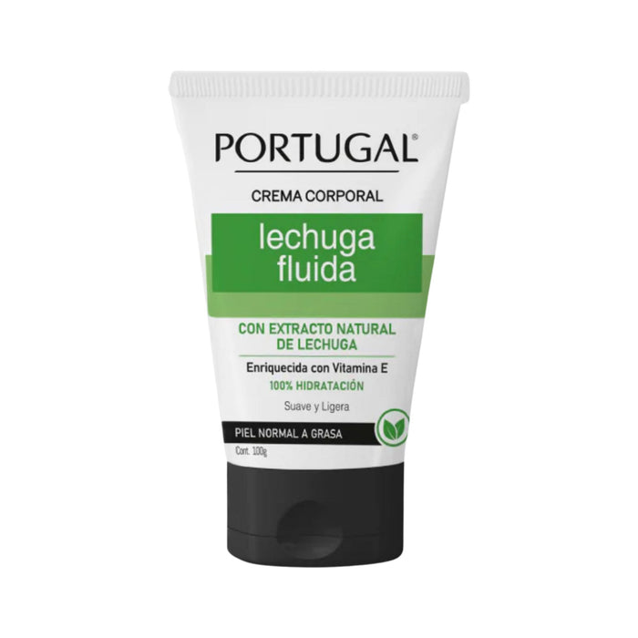 Crema Corporal Portugal Lechuga Fluida X 100G