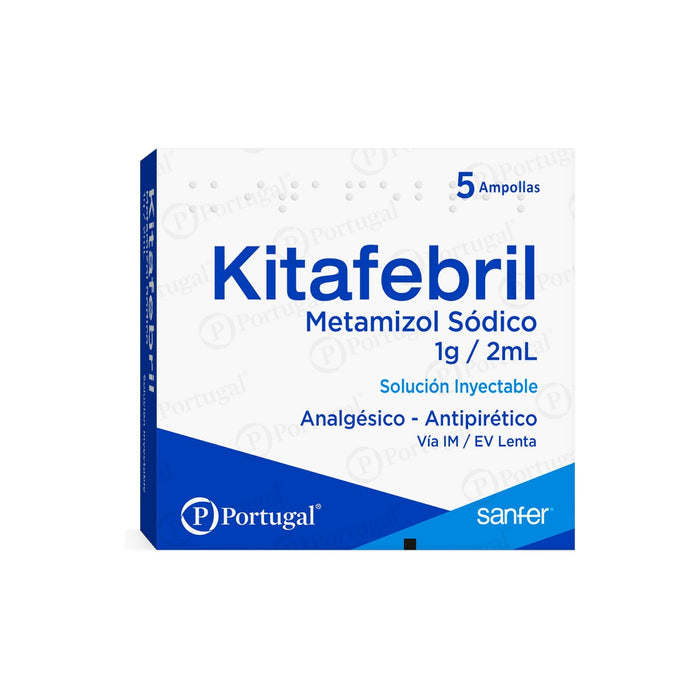 Kitafebril Metamizol 1Gr Im-Iv X Ampolla /2Ml
