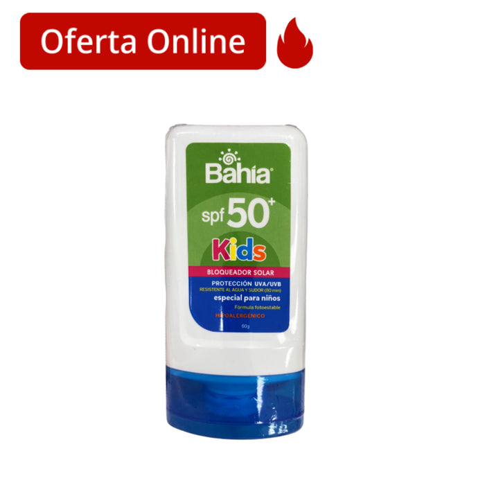 Bloqueador Solar Bahia Kids Spf50+ X 60G