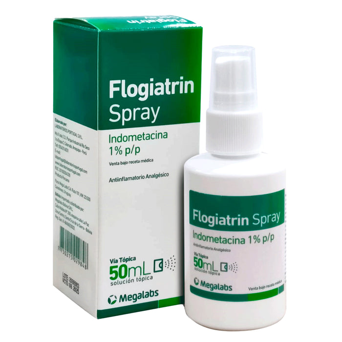 Flogiatrin 1 Spray Indometcina X 50Ml