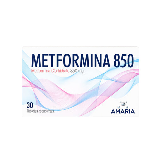 Metformina Clorhidrato 850Mg Amaria X Tableta