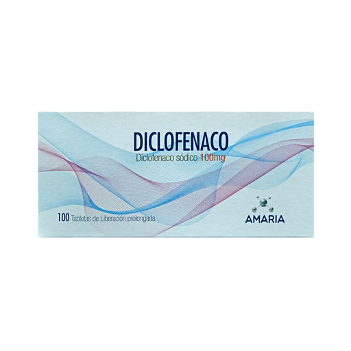 Diclofenaco Sódico 100Mg Farmacorp X Tableta