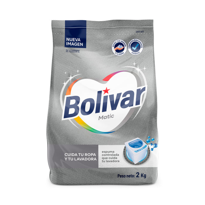 Detergente Bolivar Matic X 2Kg