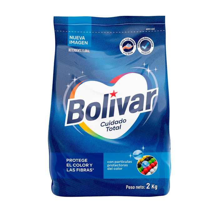 Detergente Bolivar Floral X 2Kg