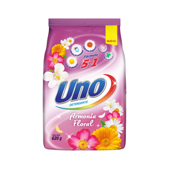 Detergente Uno En Polvo Armonía Floral X 620G