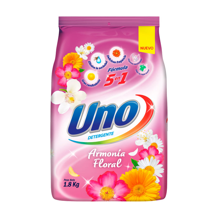Detergente Uno En Polvo Armonía Floral X 1.8Kg