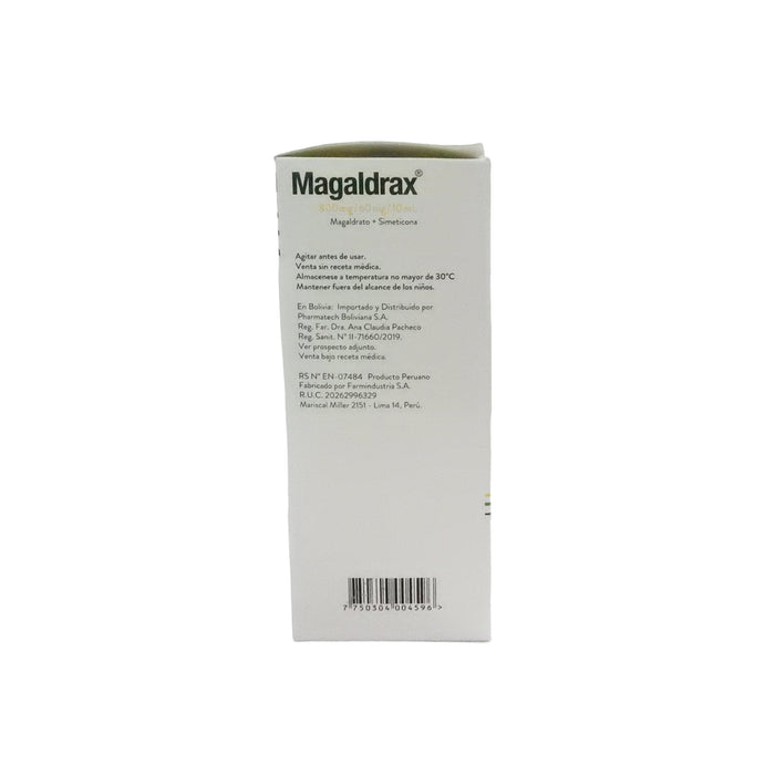 Magaldrax Susp Magaldrato Simeticona X 200Ml