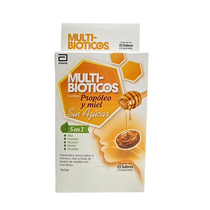 Multibioticos Propoleo Y Miel X Sobre