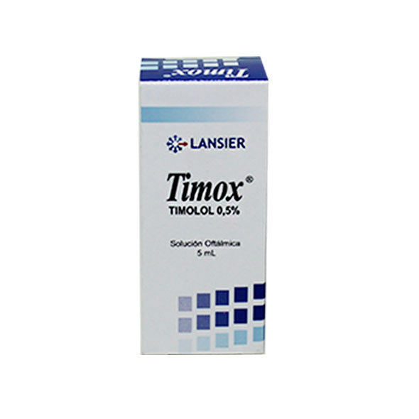 Timox 0.5% Colirio X 5Ml Timolol— Farmacorp