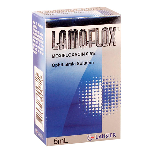 Lamoflox 0.5% Colirio X 5Ml Moxifloxacino
