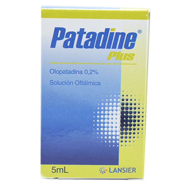 Patadine Plus 0.2% Colirio X 5Ml Olopatadina