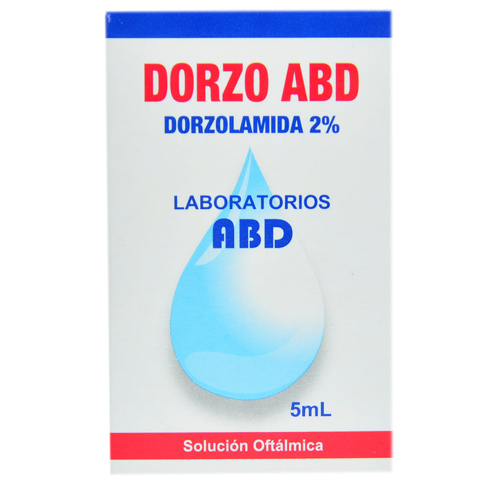 Dorzo Abd Colirio 2% Dorzolamida X 5Ml
