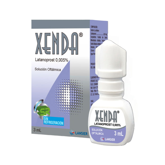 Colirio Xenda Latanoprost 0.005% X 3Ml