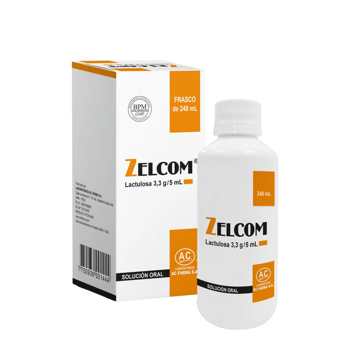 Zelcom Lactulosa 3.3Gr/5Ml Solucion X 240Ml