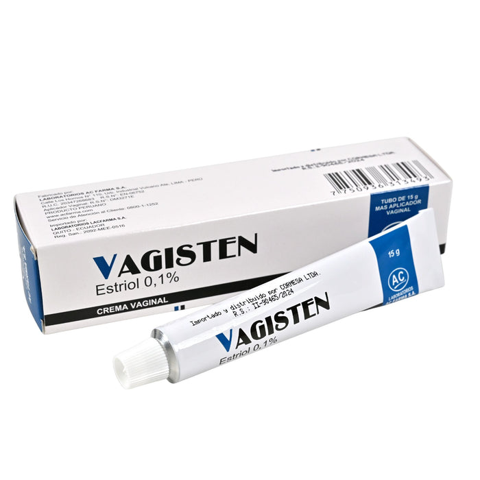 Crema Vaginal Vagisten Estriol 0.1% X 15G